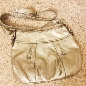 5/$25⭐️ Nine & CO Pewter Crossbody Bag